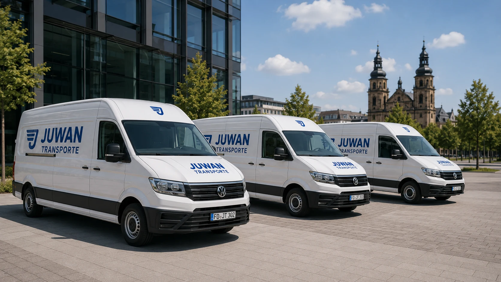 Fahrzeugflotte von Juwan Transporte
